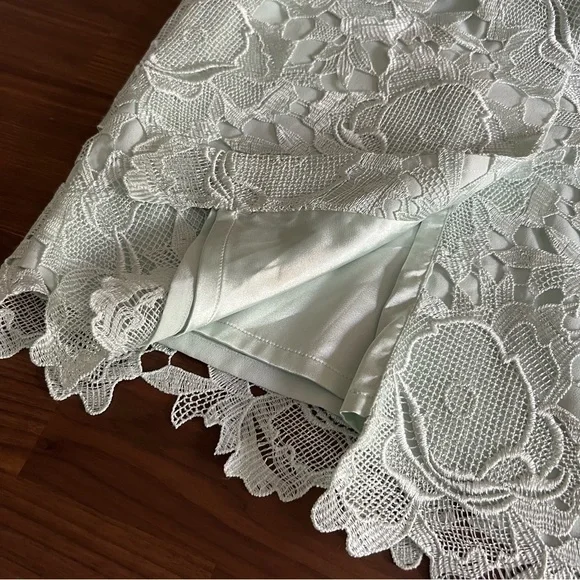 ted baker mint green lace dress Maxi Dress Mint Ted Baker Dress TED BAKER Mint Hhariet Lace Trim Maxi Dress Size Qatar Ubuy